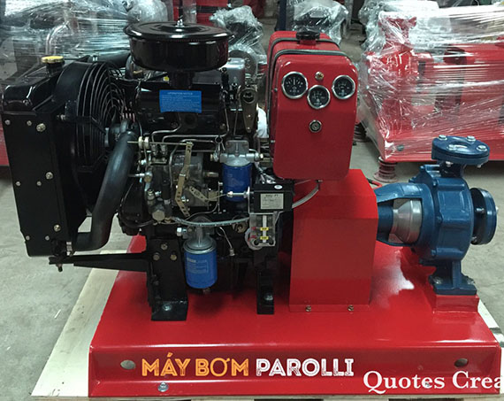 Máy bơm Diesel PAROLLI-20HP/15KW PS50-400/150I