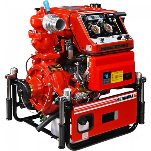 Máy bơm chữa cháy động cơ xăng Shibaura FT450