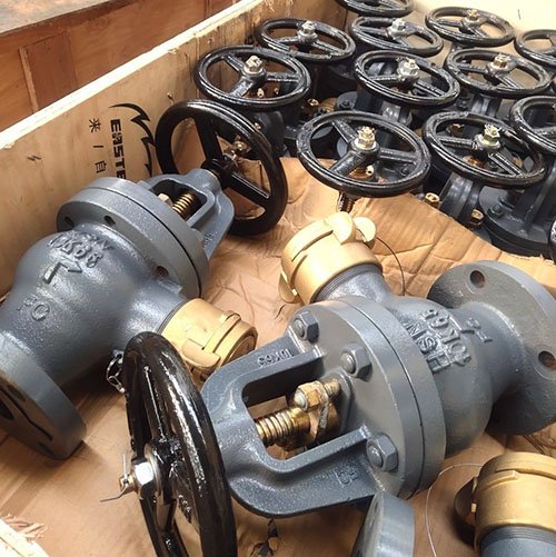 Van góc gang cứu hỏa 10K F7333 DN65